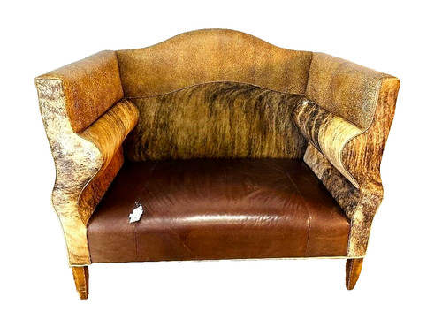 New custom calf hair - new, leather
